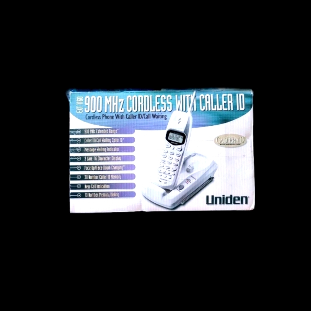 Uniden 000 MHz Cirdless Phone With Caller ID